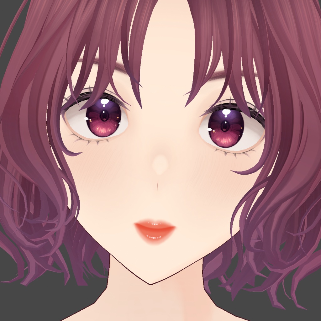 VRoid用の唇のテクスチャ