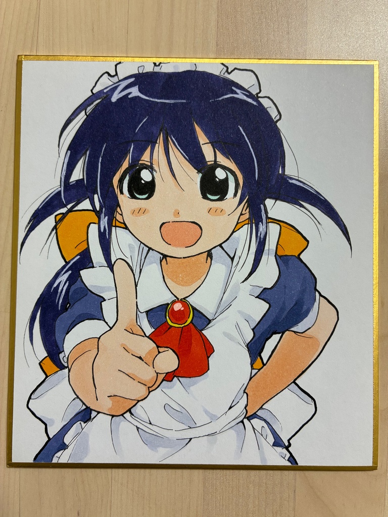 まほろまてぃっく　安藤まほろ　色紙イラスト