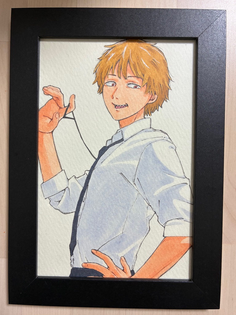 チェンソーマン　デンジ　イラスト