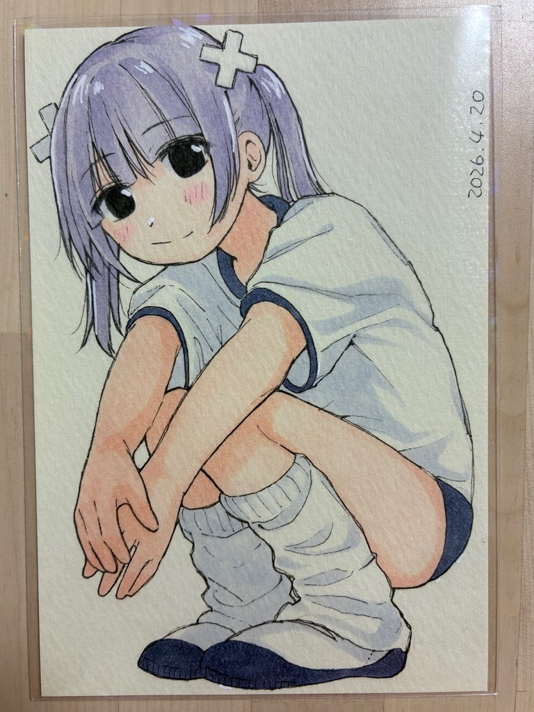 ルーズソックス　体操服　原画