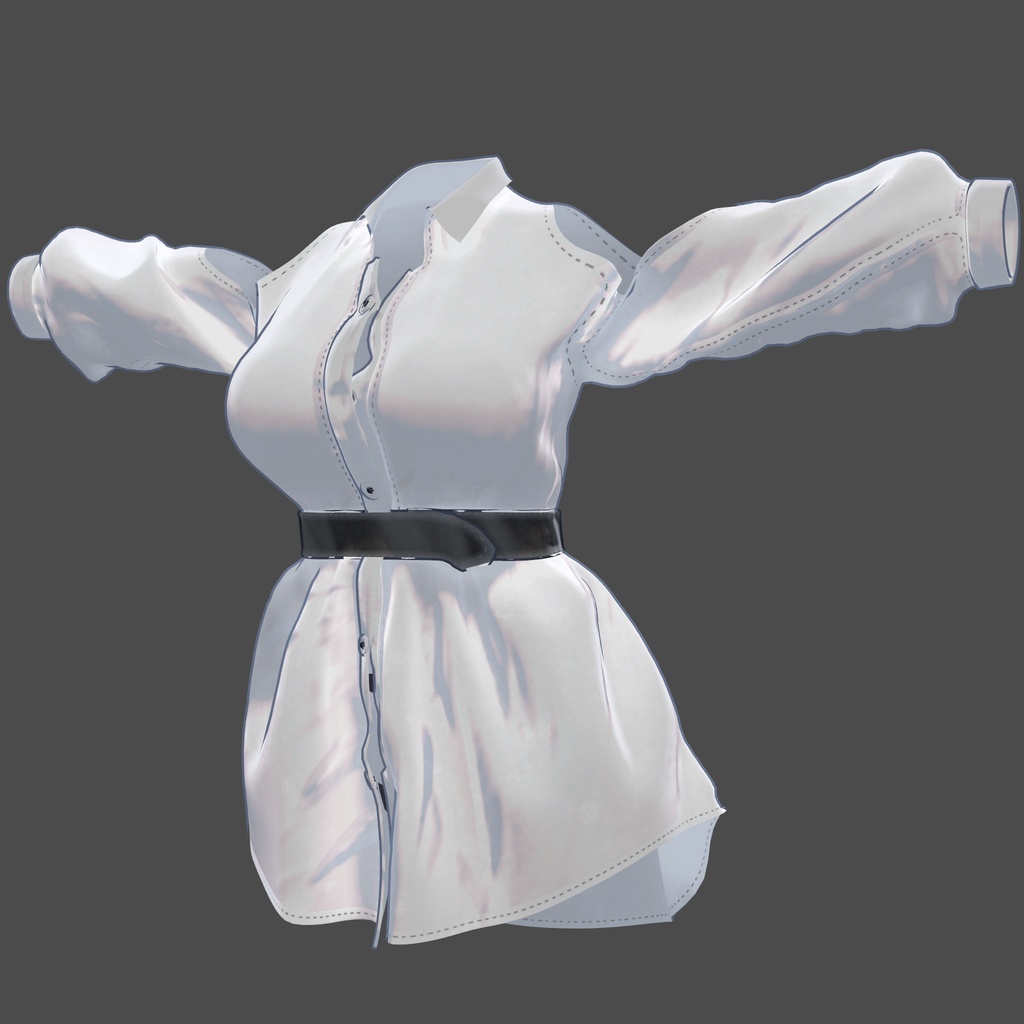 【くろなつちゃん専用】オフショルダードレスシャツ&スニーカー