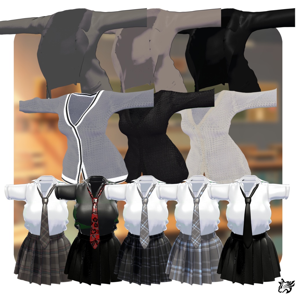 【くろなつちゃん専用】スクールユニフォーム