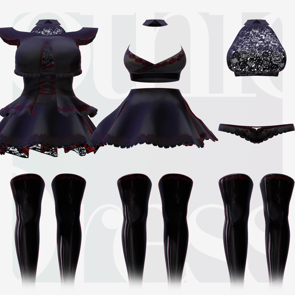 GothicDress【くろなつ用】