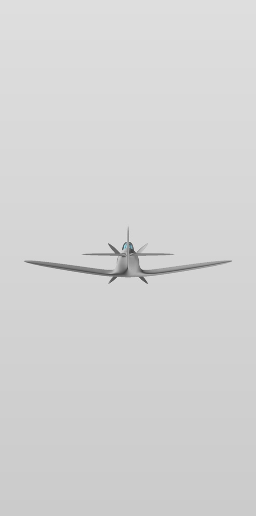 紫電改(1/144のchituboxデータ付属)