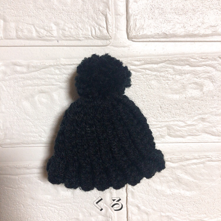 ぬいBBAの手編み!ニット帽!