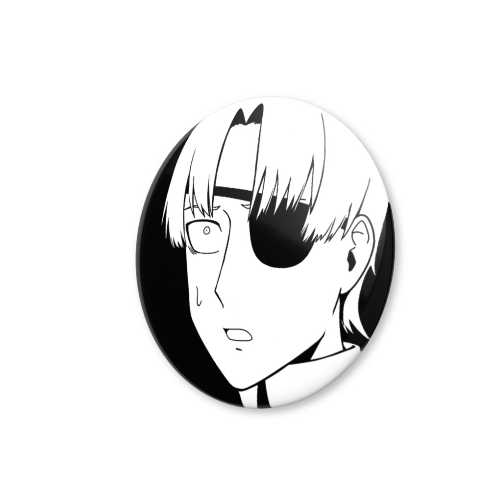 八須賀眞司 缶バッジ-32mm