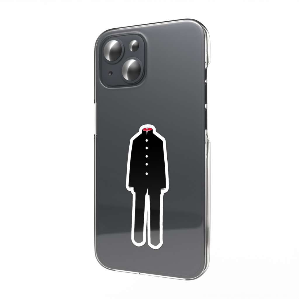 首無しトオル スマホステッカー