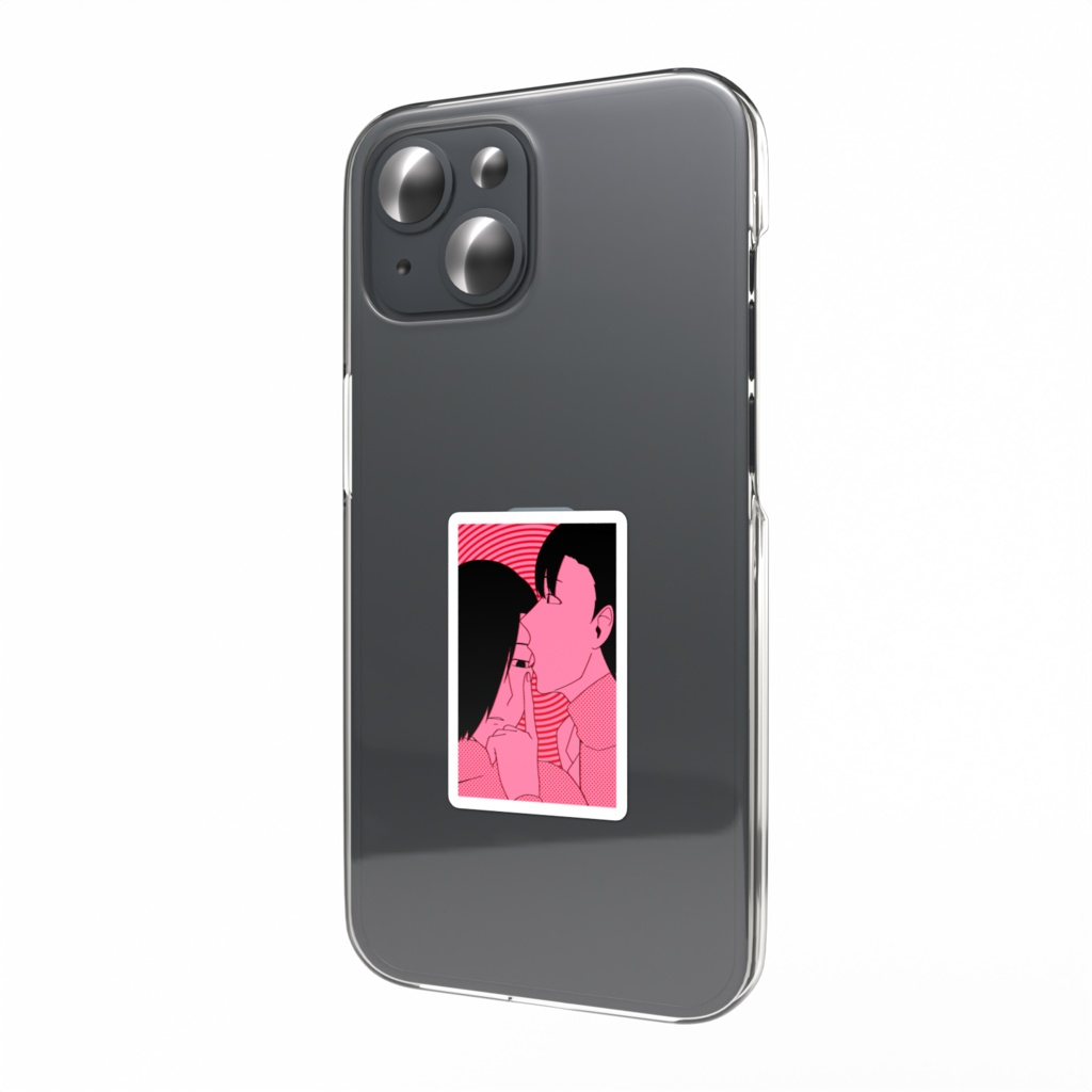 透と通 スマホステッカー