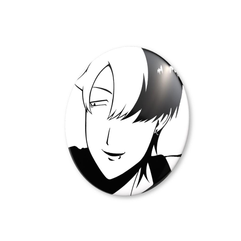 神代現一 缶バッジ-32mm