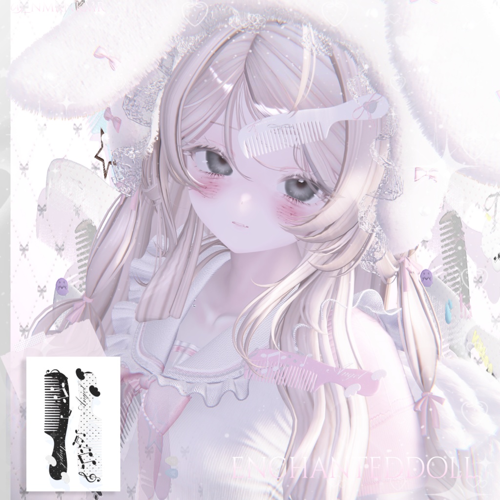 【無料/FREE】˚୨୧ ₊⊹Hair Comb Clip⋆ 。୨୧˚ ₊˚