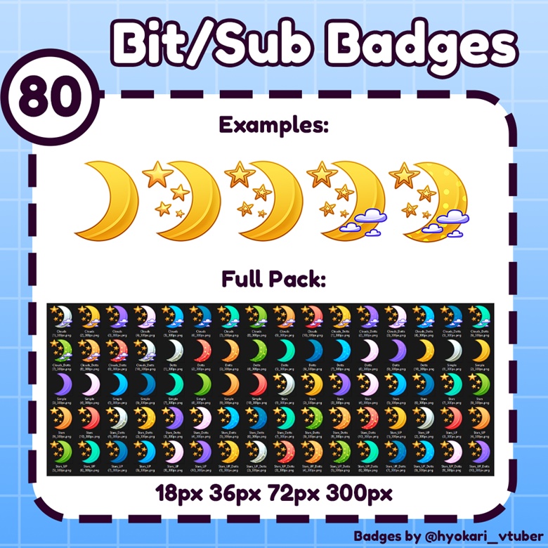 Moon Badges