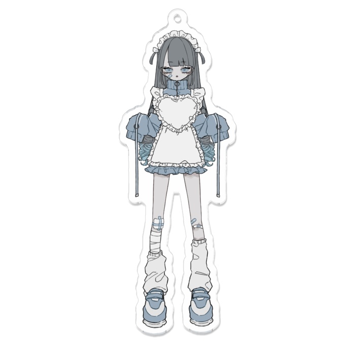 ジャージメイドレンジャー アクリルキーホルダー