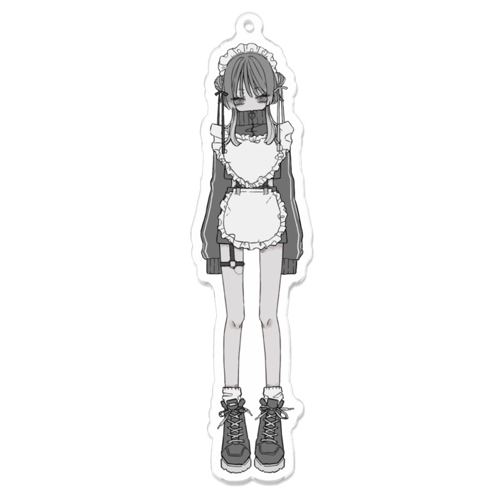 ジャージメイドレンジャー アクリルキーホルダー