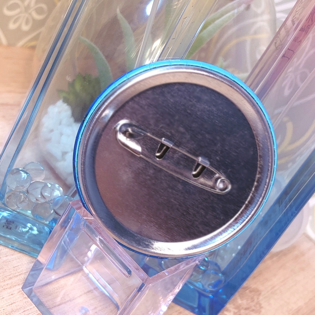 ごろむ缶バッジ きらきらお星さまホログラムばーじょん