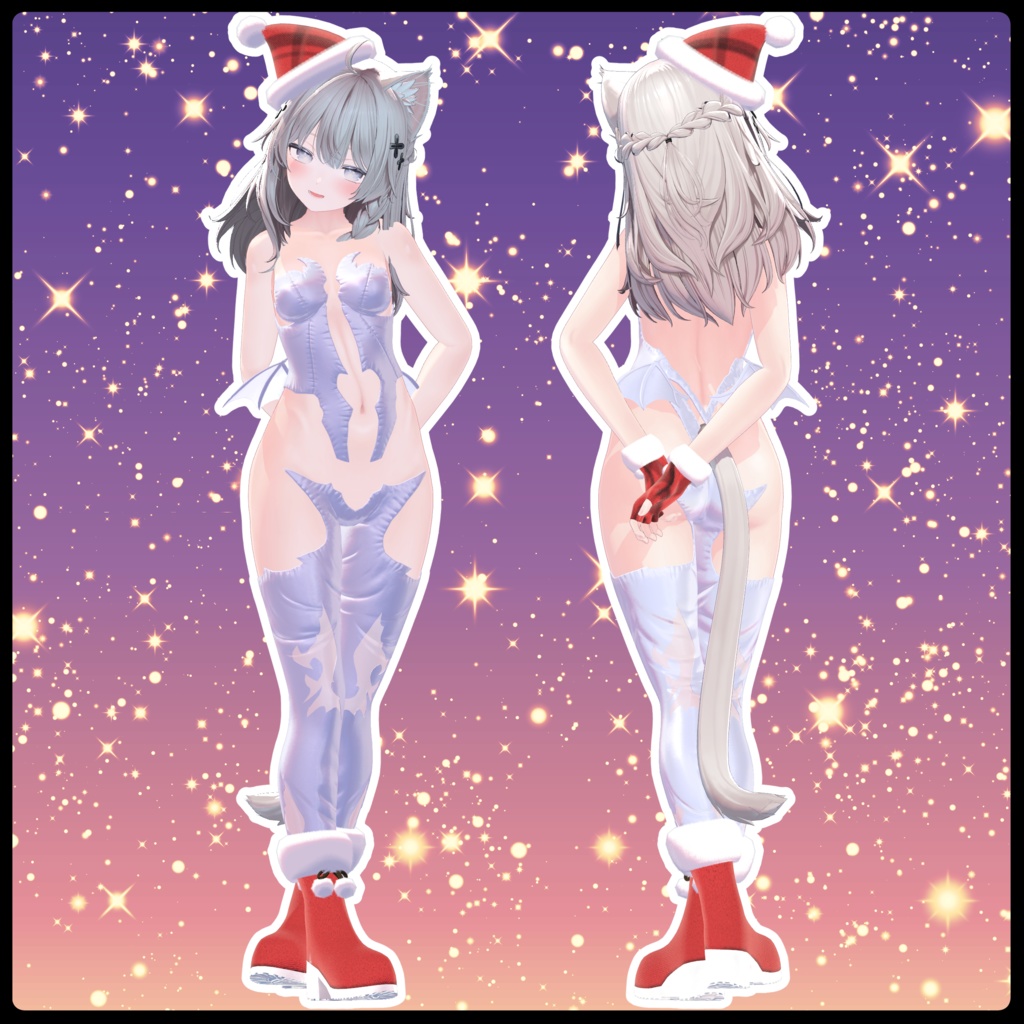 【しなの用衣装】succubus_santa【MA設定済み】