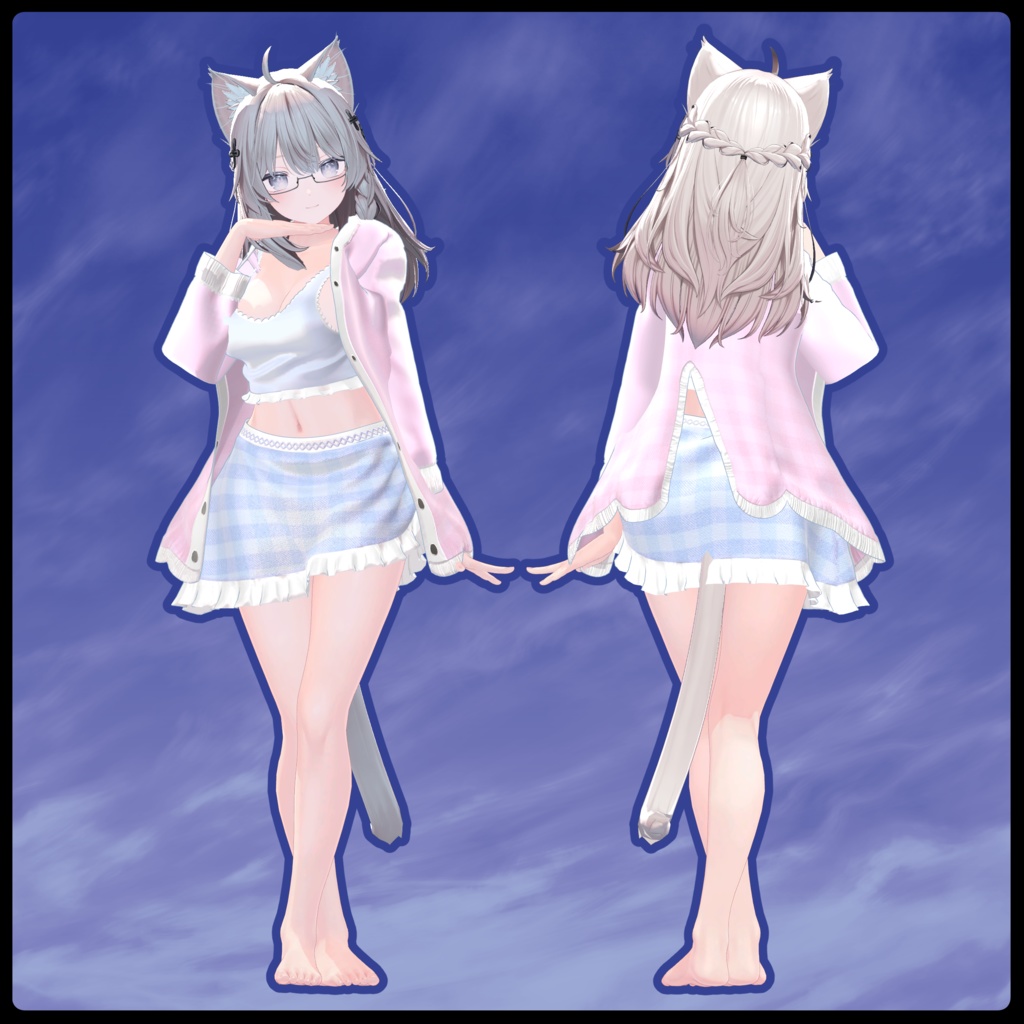 【2アバター対応】casual_roomwear【MA設定済み】