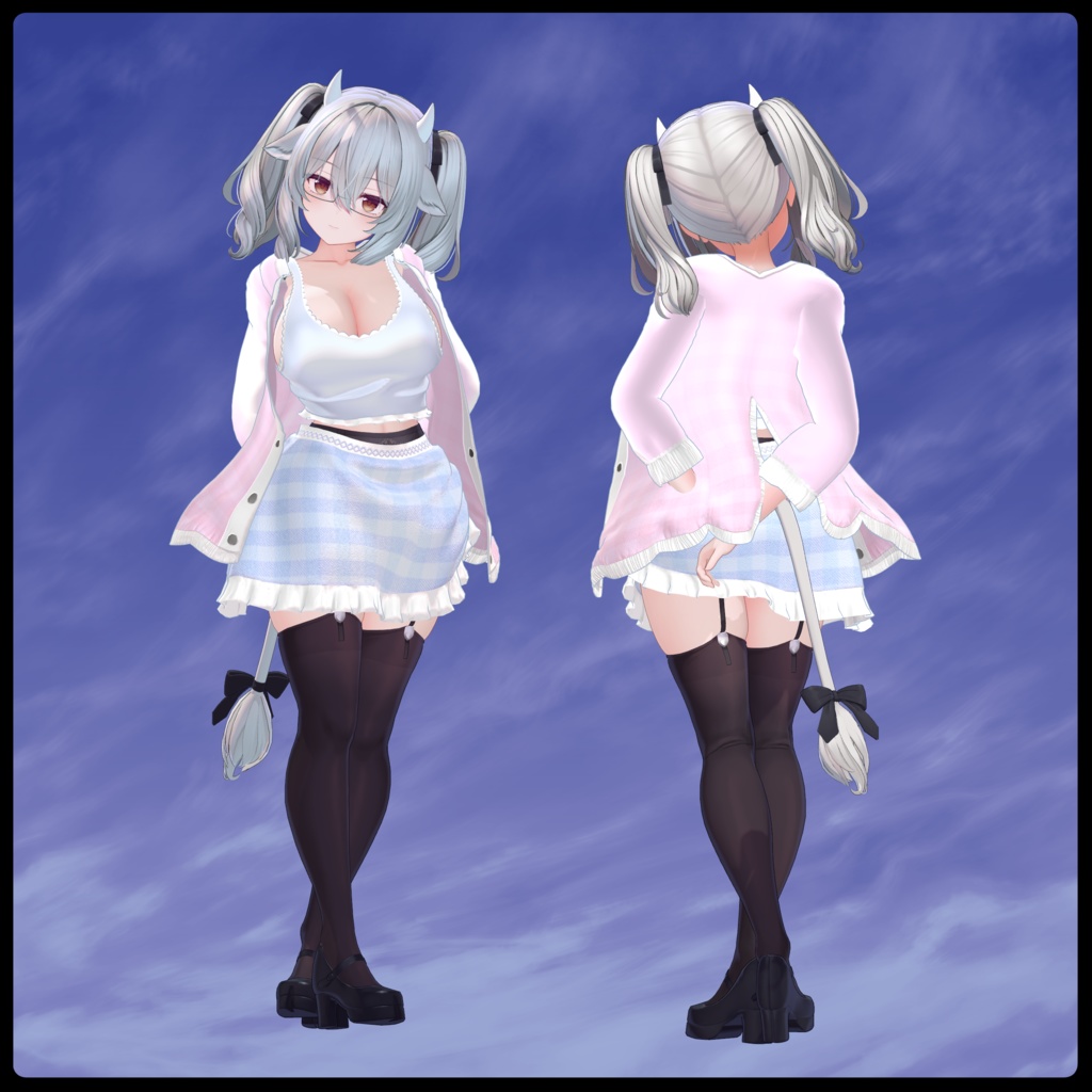 【2アバター対応】casual_roomwear【MA設定済み】