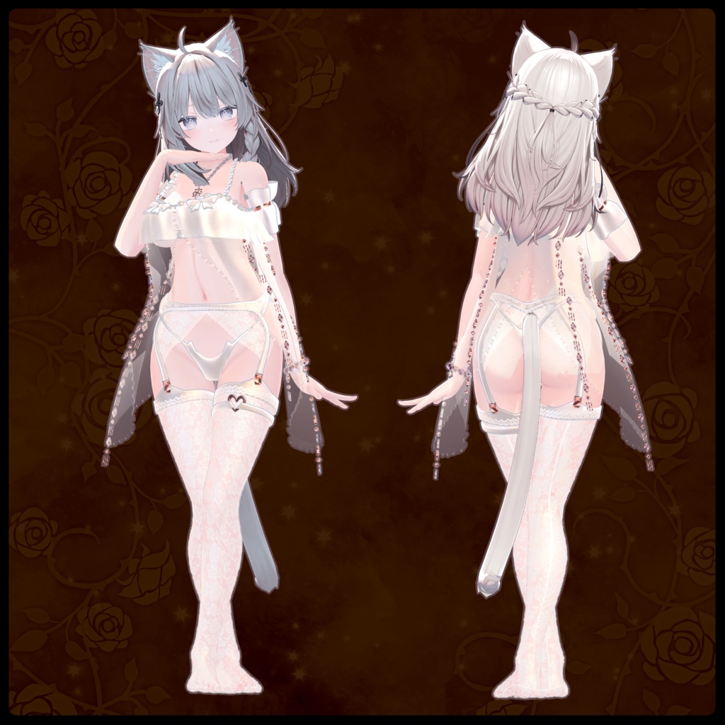 【2アバター対応】LunaVeil【MA設定済み】