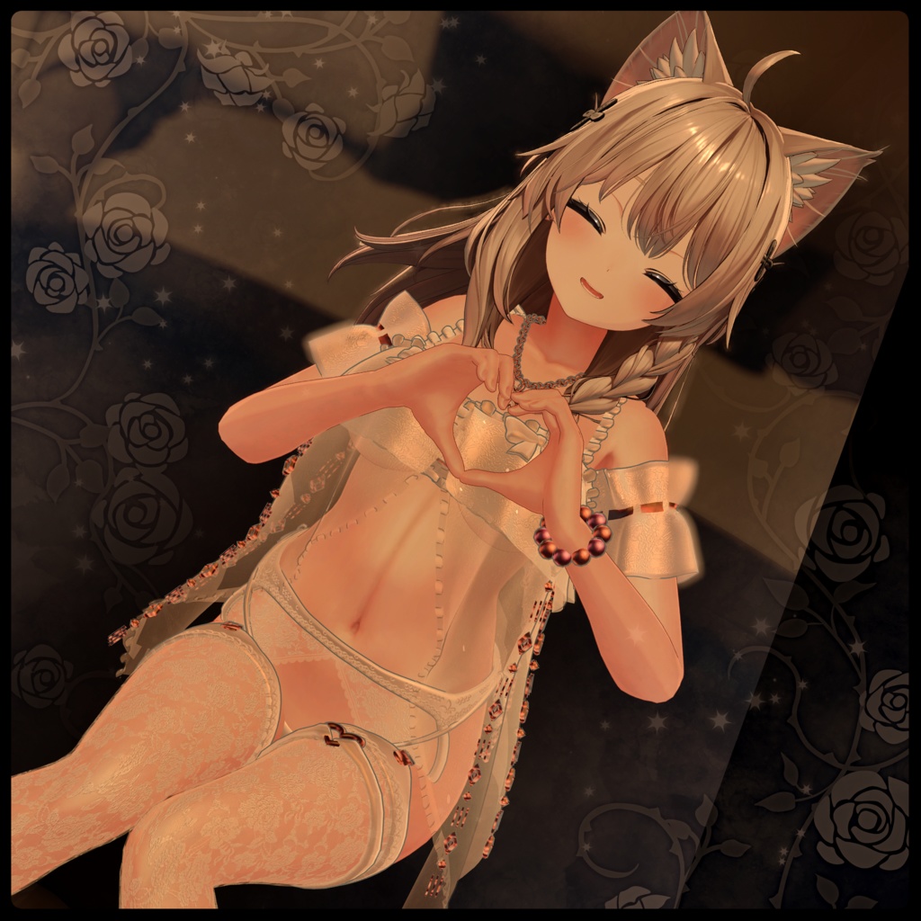 【2アバター対応】LunaVeil【MA設定済み】