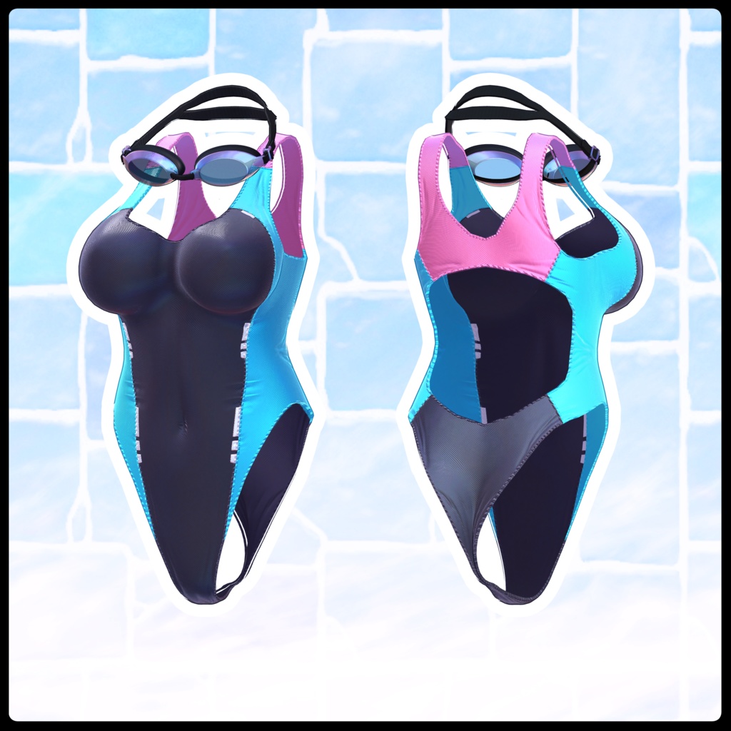 【2アバター対応】SwimFit【MA設定済み】