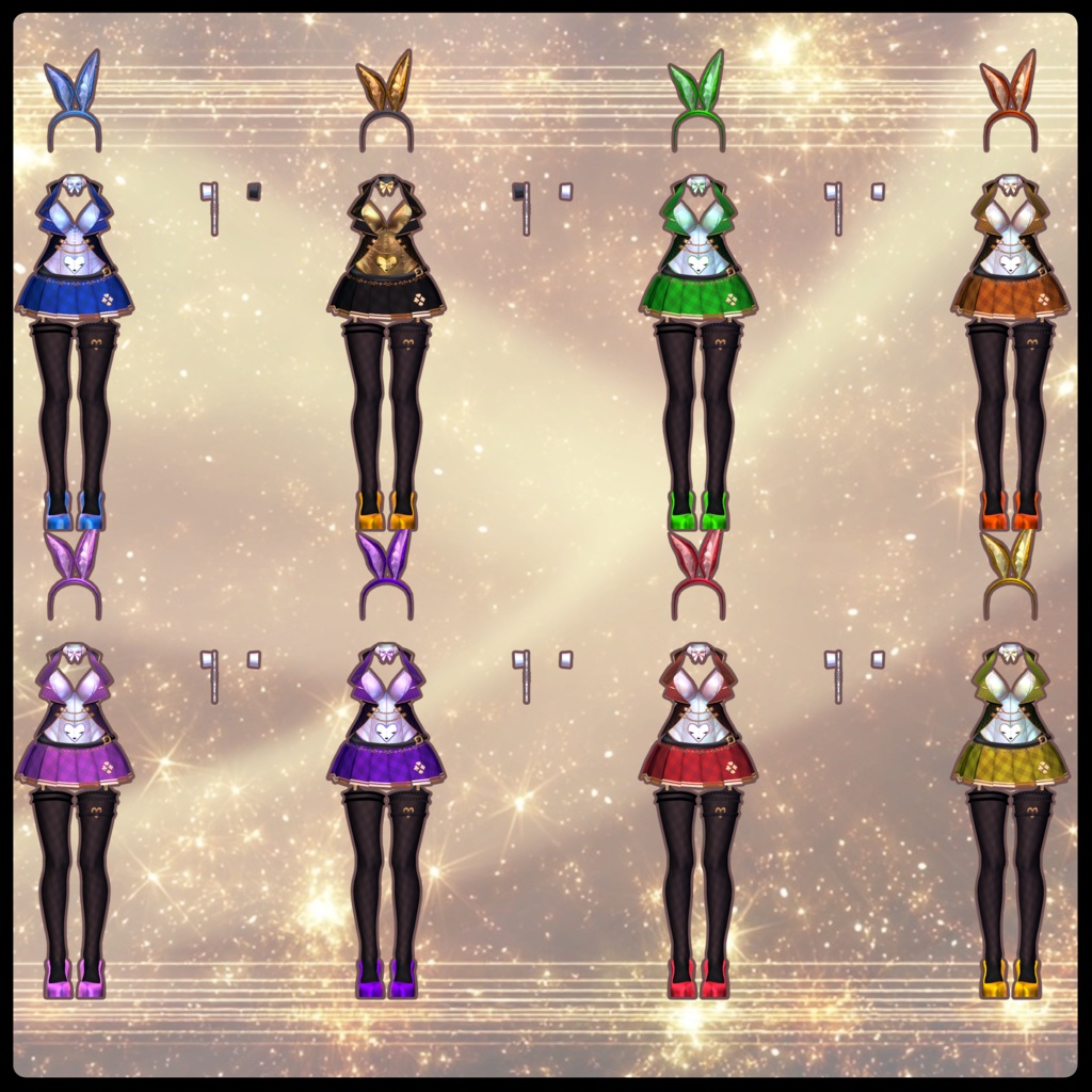 【2アバター対応】MischiefBunny【MA設定済み】