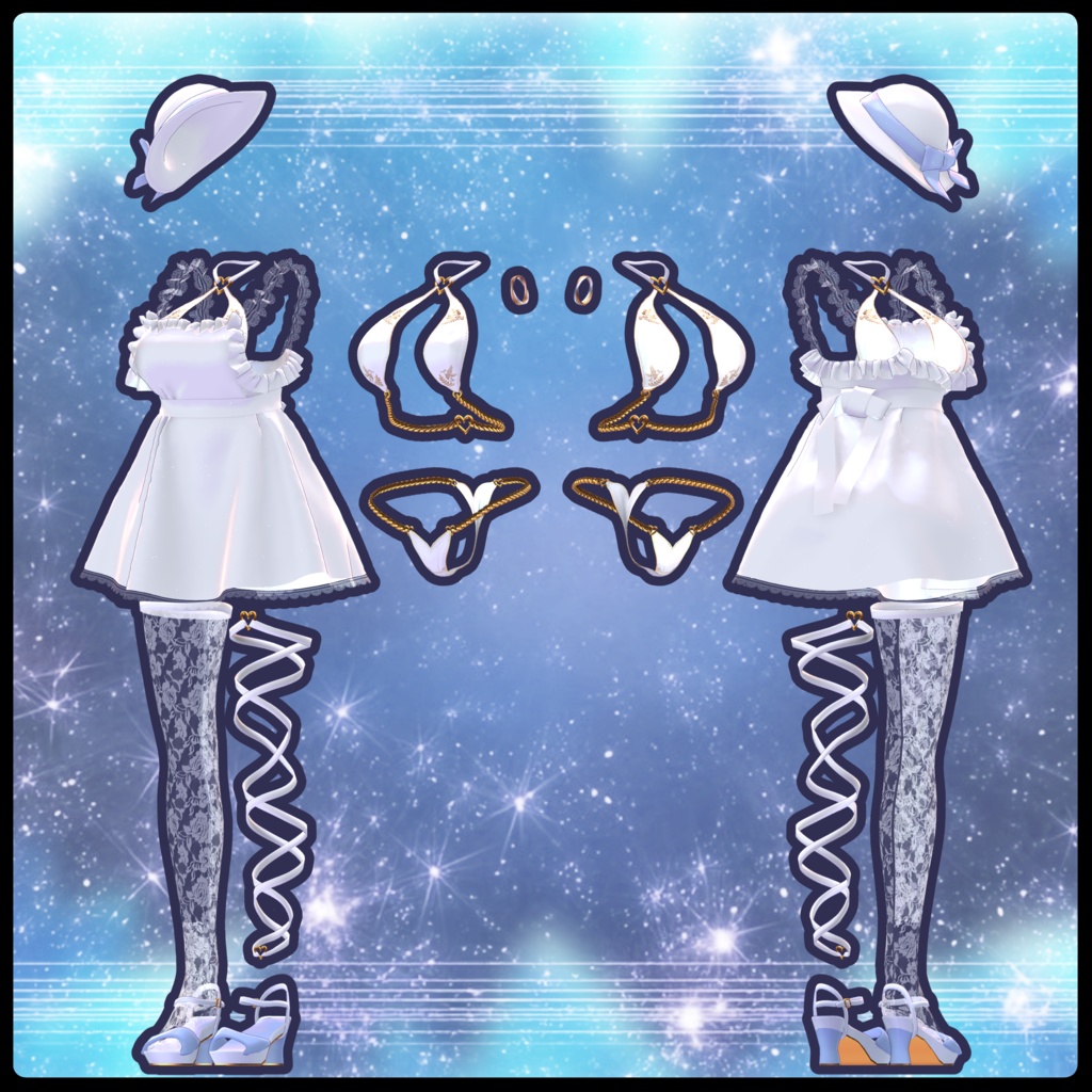 【2アバター対応】Eclaciel【MA設定済み】