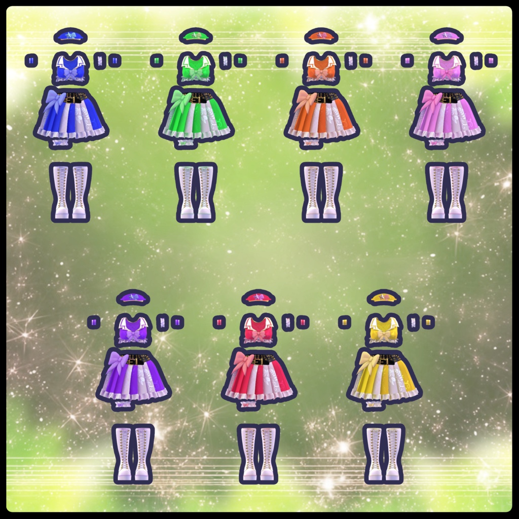 【2アバター対応】StarAile【MA設定済み】