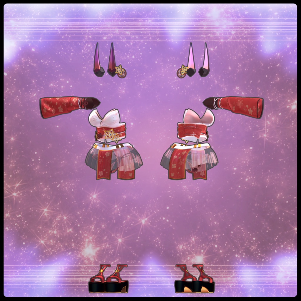 【2アバター対応】AbyssalBloom【MA設定済み】