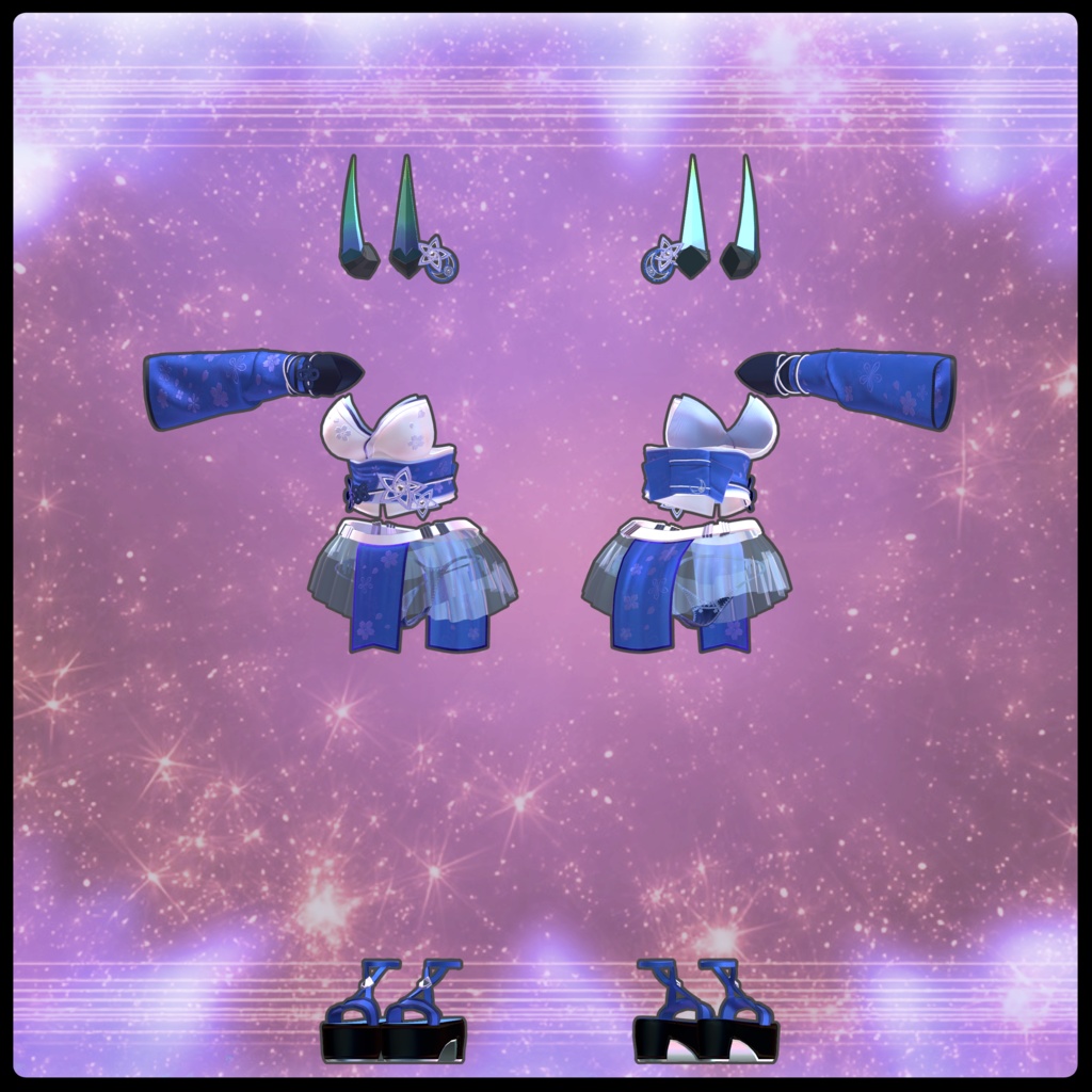 【2アバター対応】AbyssalBloom【MA設定済み】