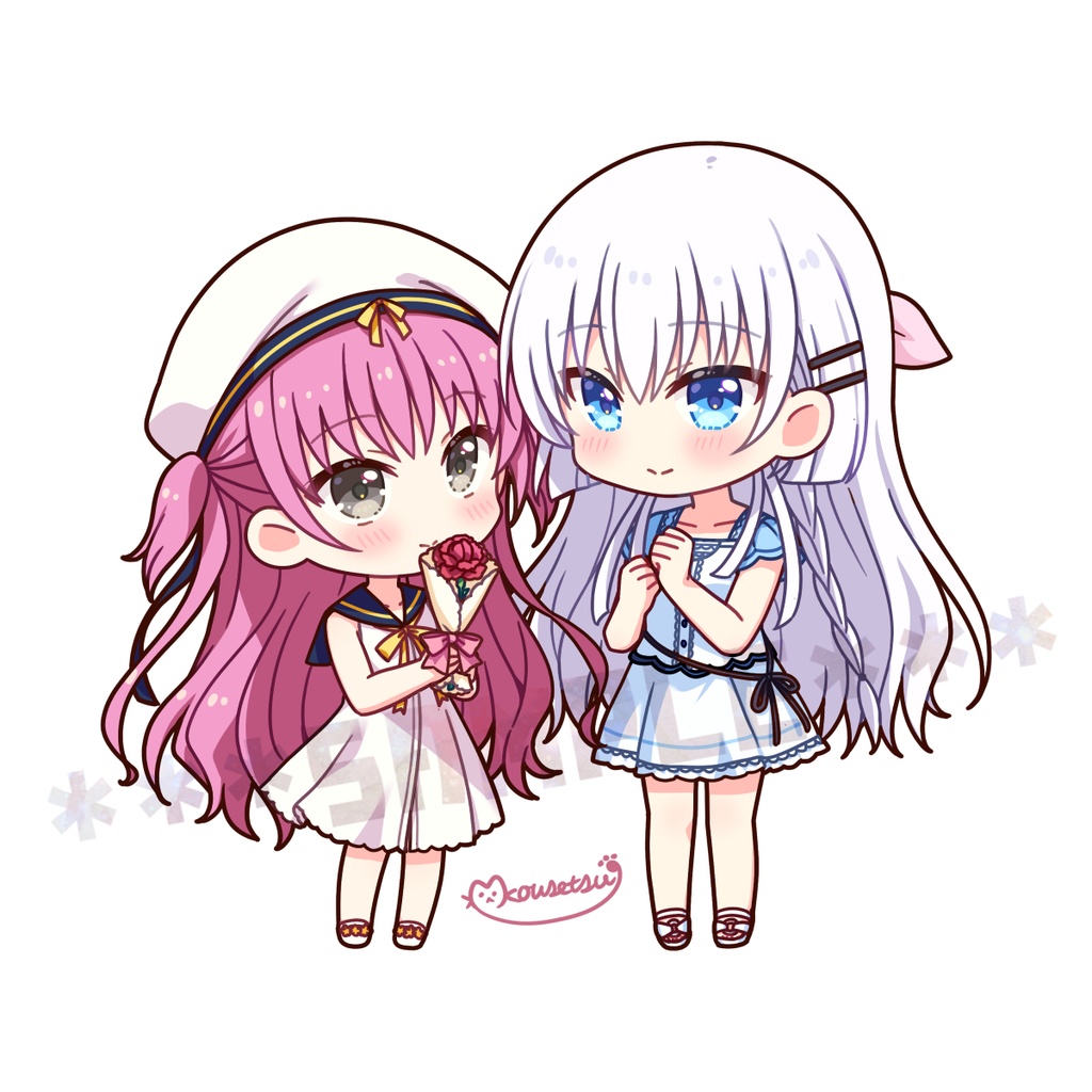 しろはとうみの母の日アクスタ