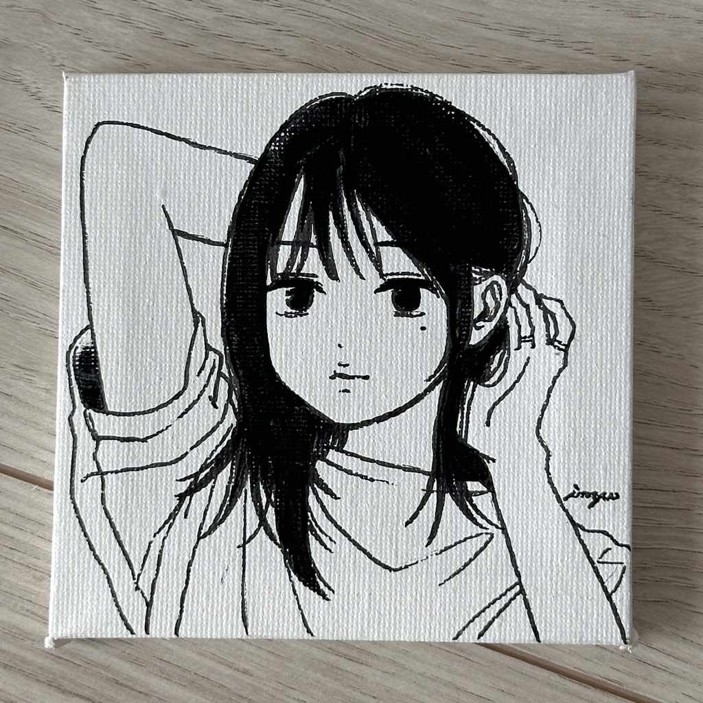 キャンバス　ほくろ