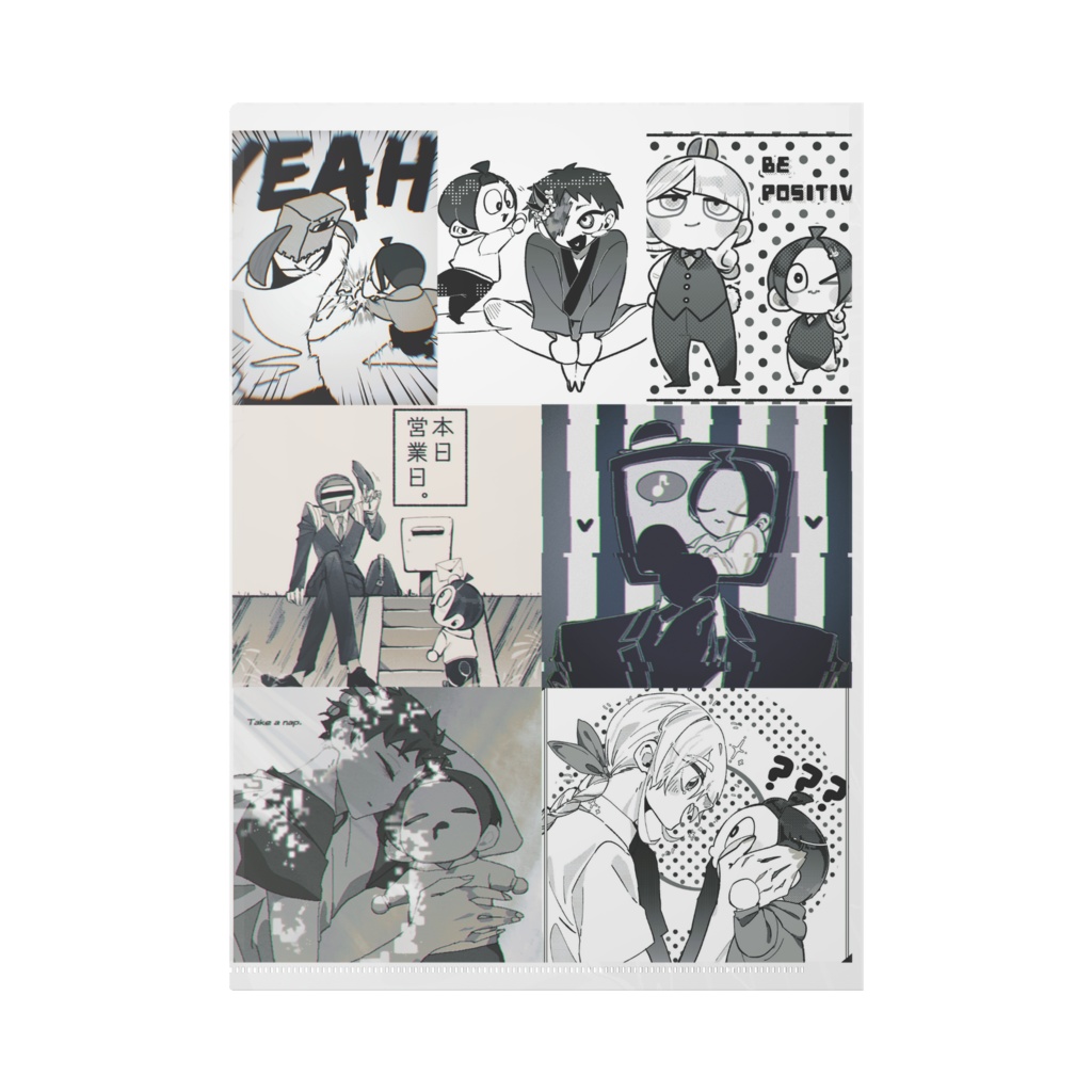 1week奇人世クリアファイル