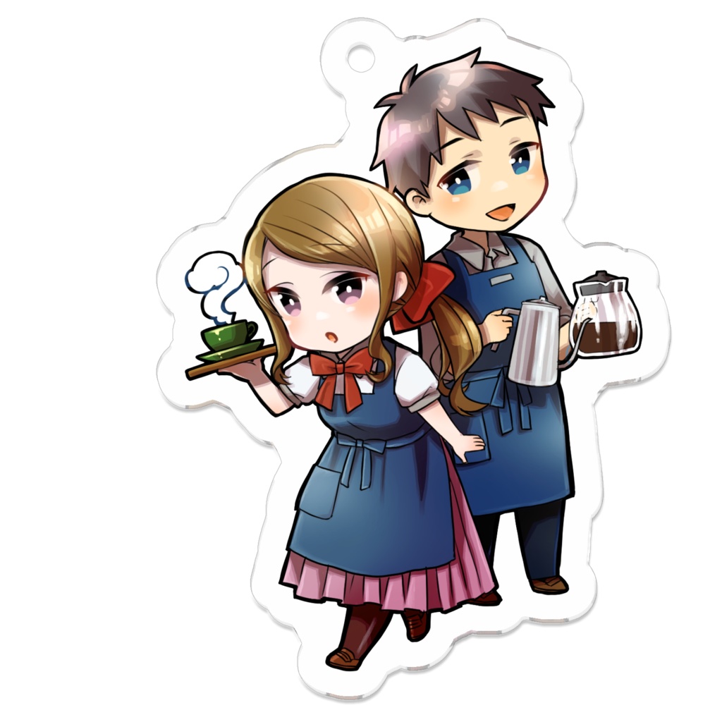 しずか&みはねアクリルキーホルダー