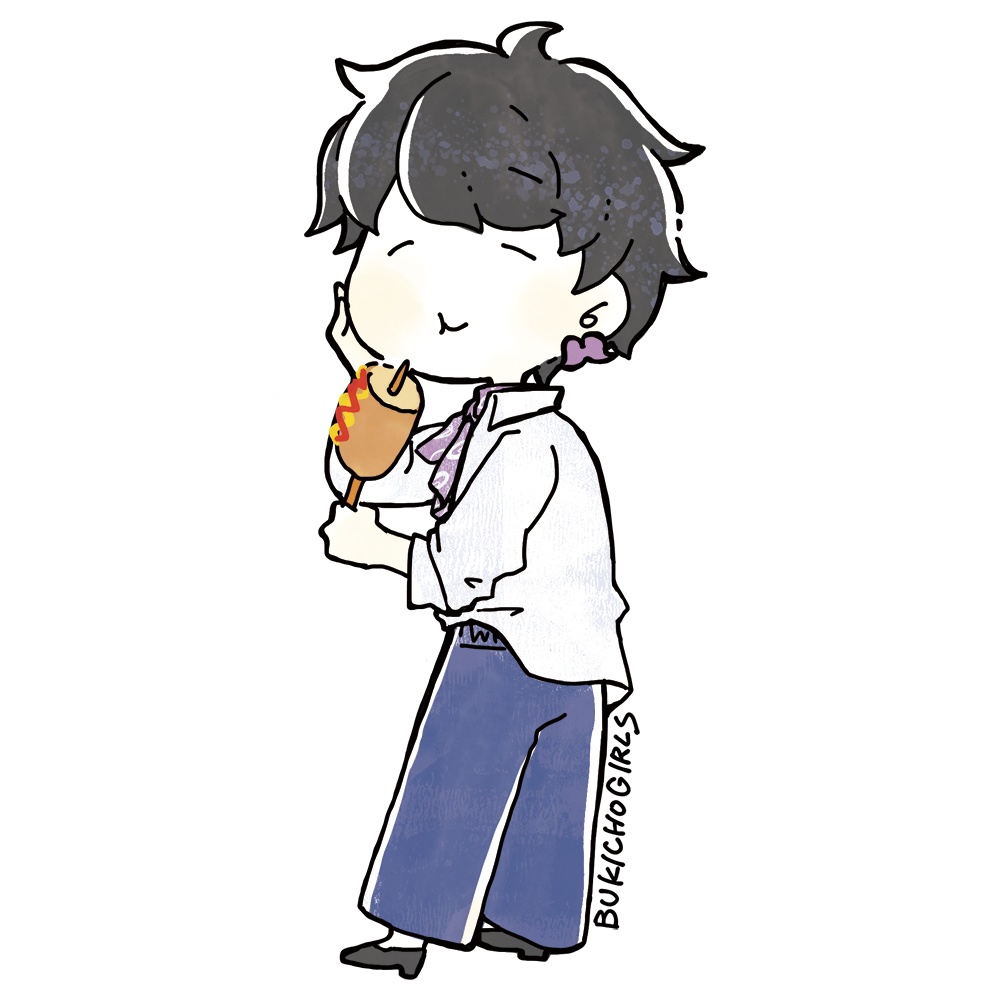 アクリルキーホルダー　ほおぶくろちゃん