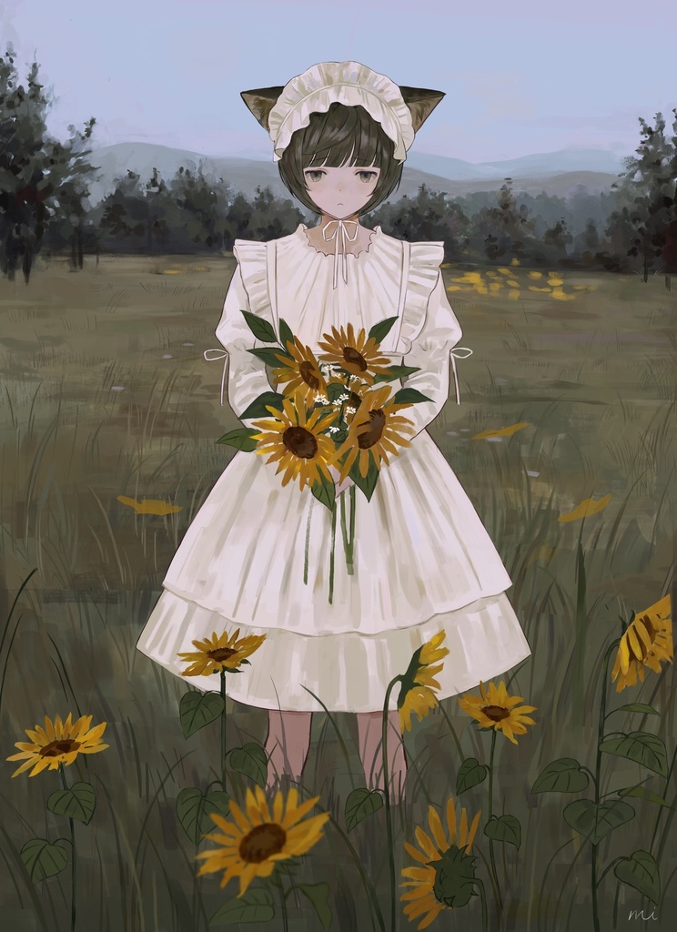 『あなただけを見つめる』F3キャンバスプリント