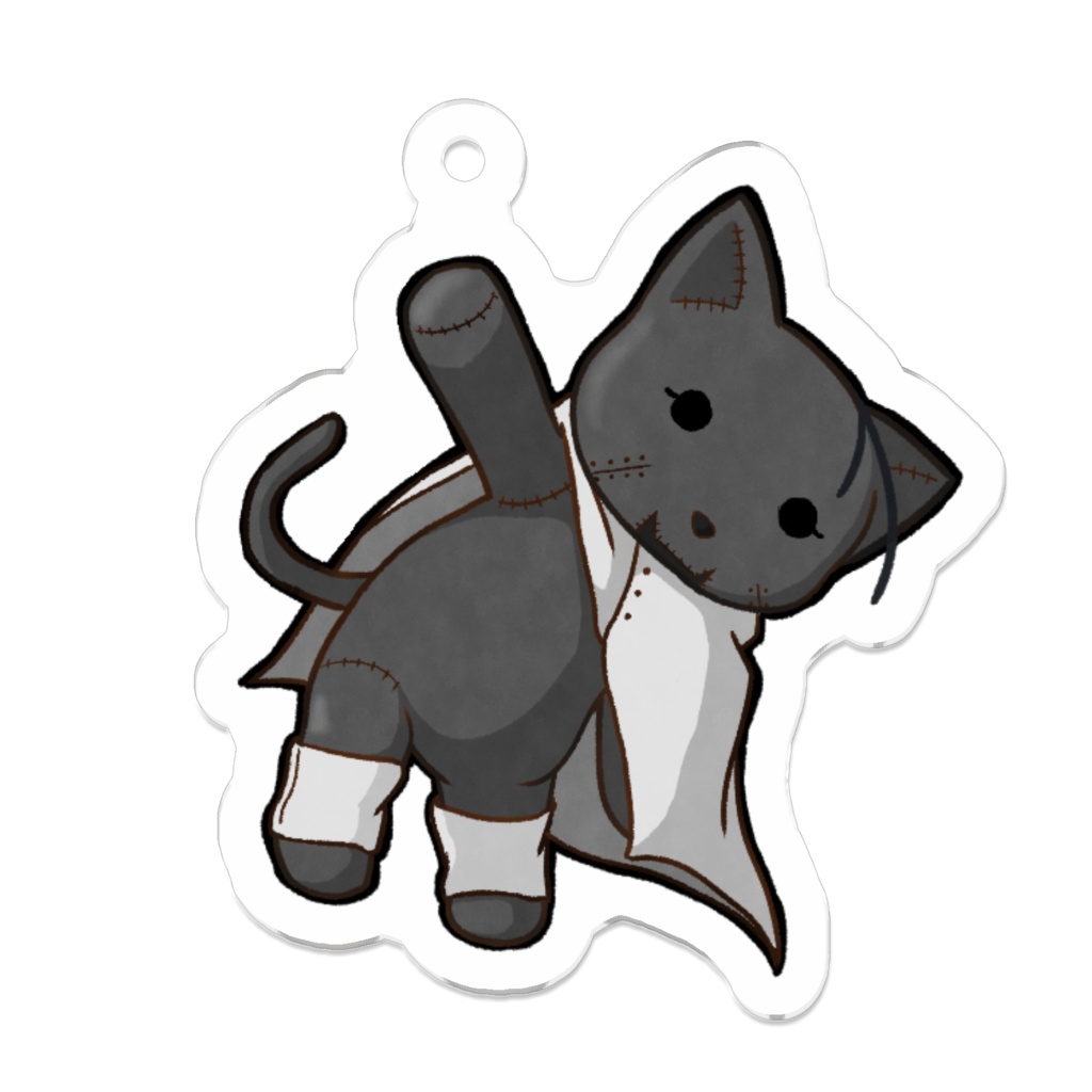 moyashi7　尾形]猫ぬいアクキー　BOOTH