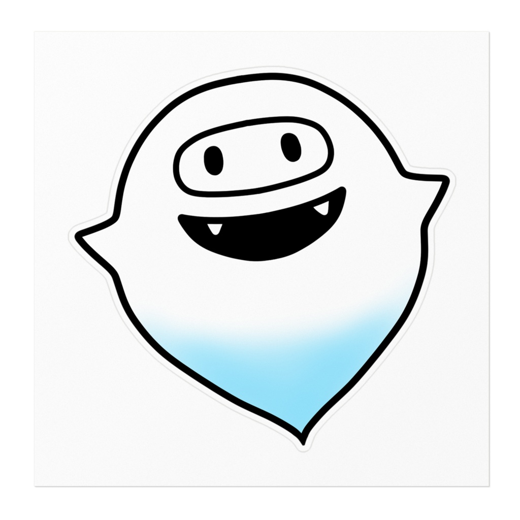 魂久遠デカステッカー