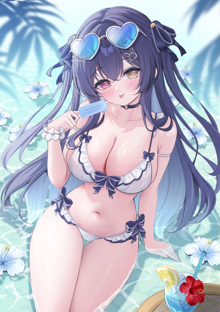 恋兎ましろちゃん水着タペストリー
