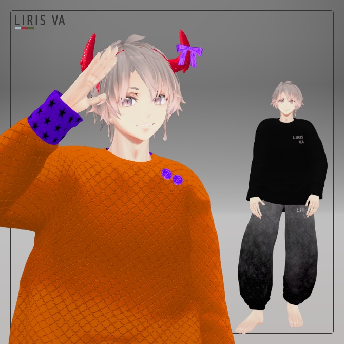 煙滅,Rico,楽,Noa,狛乃,水瀬,まめひなた,Alue(PlusHead)|10月のセットアップ「ちょっとだけハロウィン気分」 #LIRISVA_shop