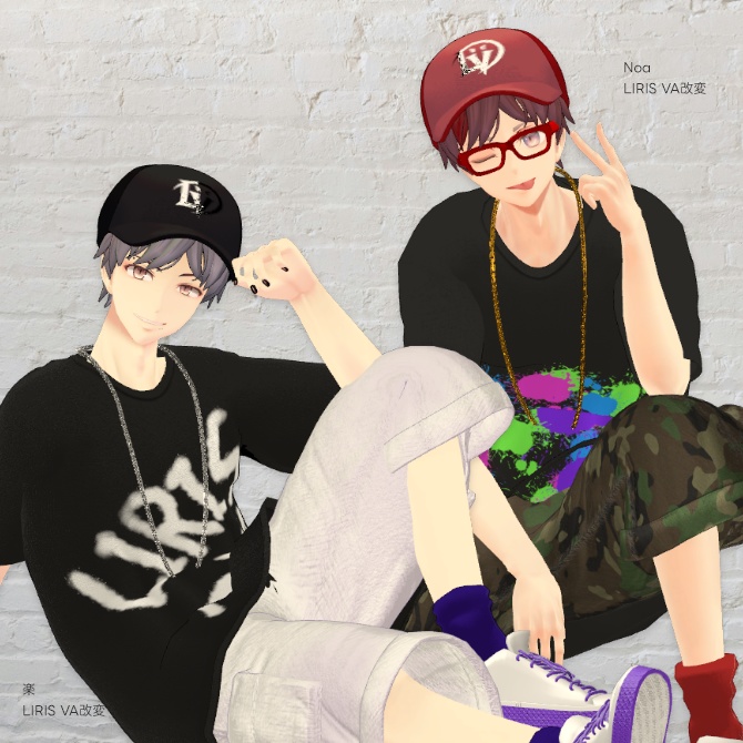 煙滅、楽、Noa、水瀬、彼方、Alué(PlusHead)|ストリートファッション|Street Fashion Set詰め合わせ #LIRISVA_shop