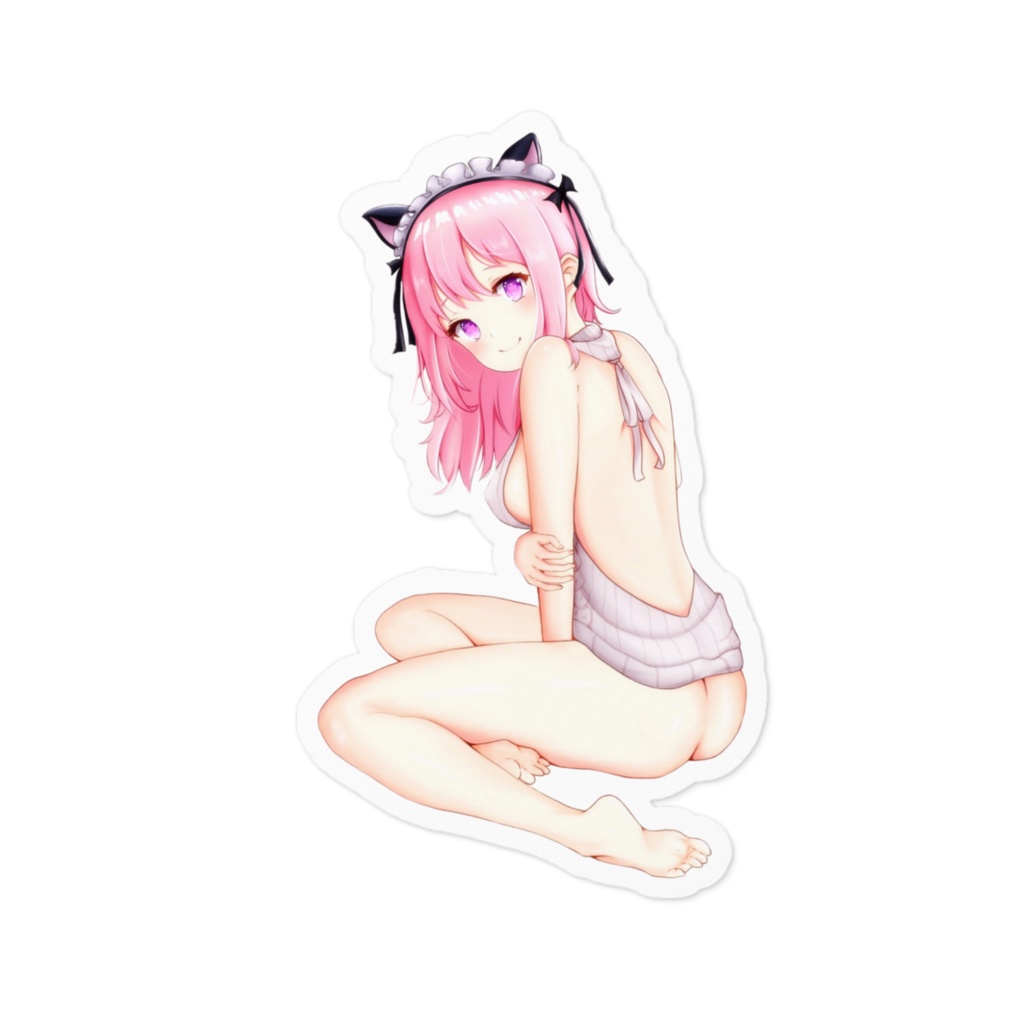 DTを〇すステッカー