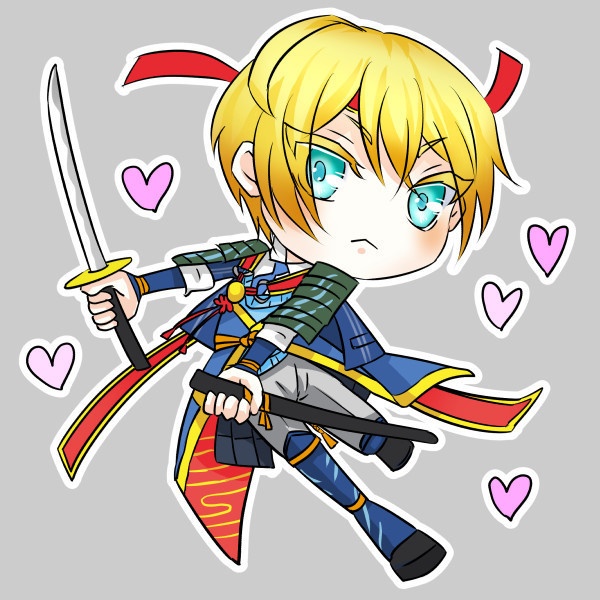 山姥切国広アクキー【2025/3/20】まで受け付け。発送【2025/4/1】