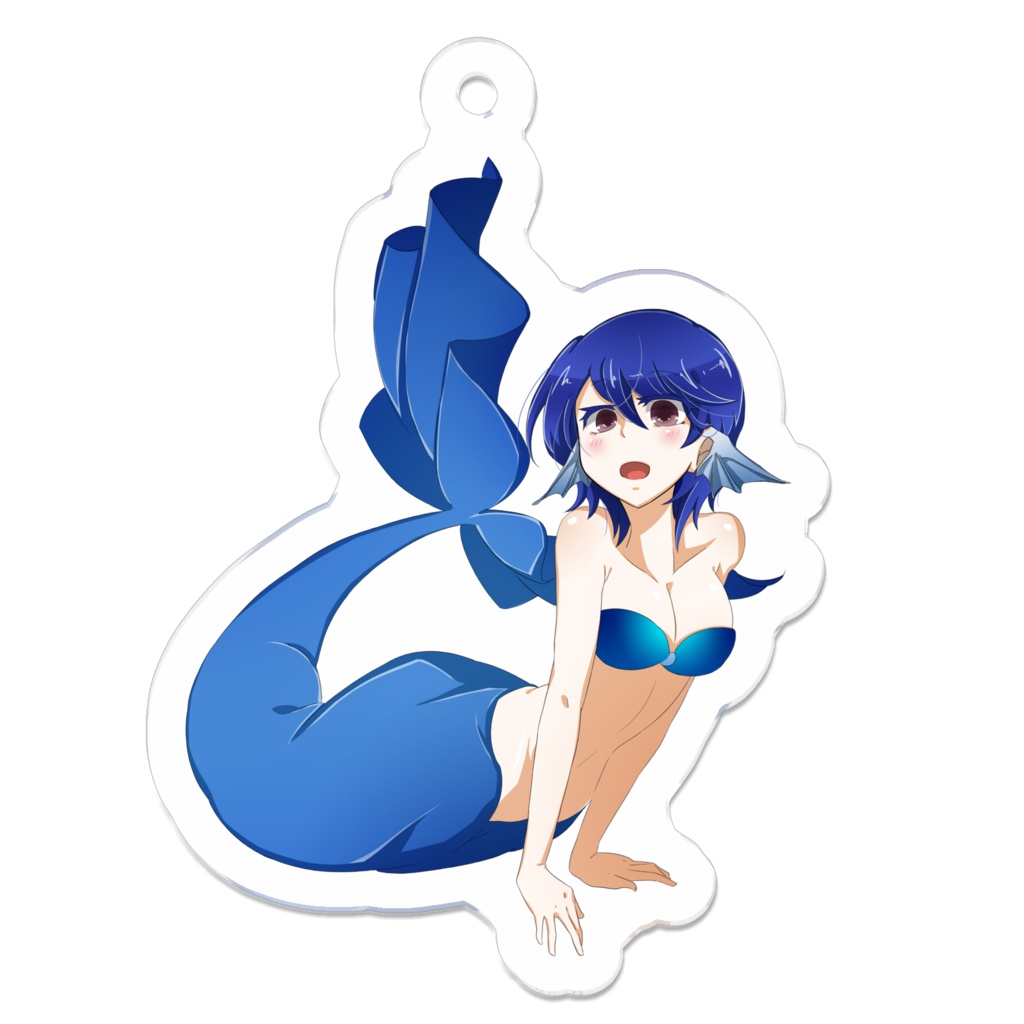 【創作】マーメイドアクキー