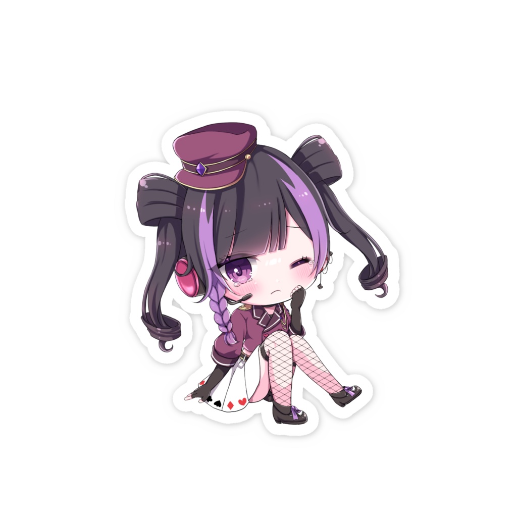 くあちゃんのステッカー(哀)