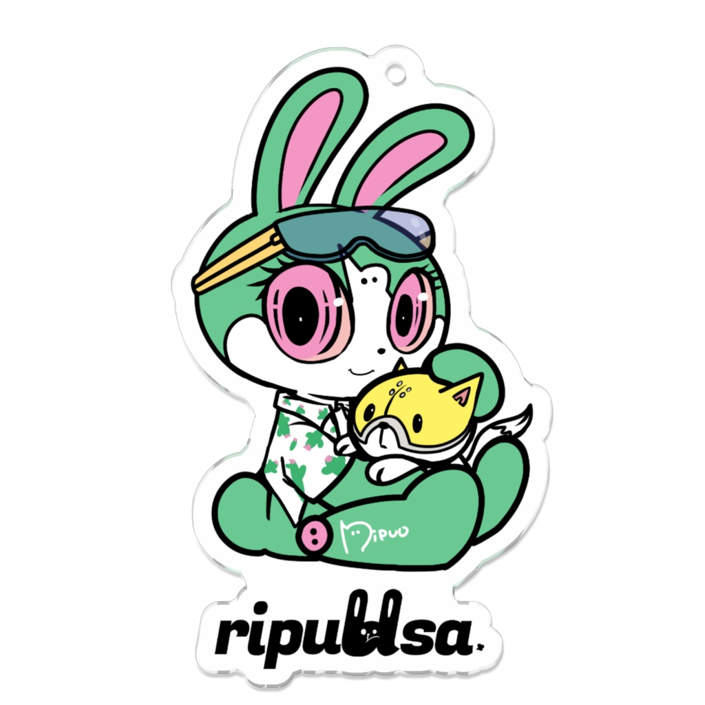 りぷうさアクキー09