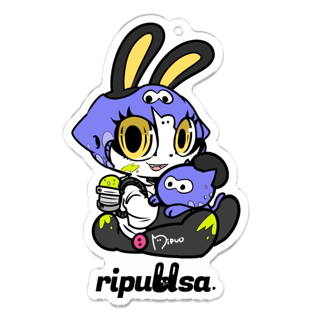 りぷうさアクキー58