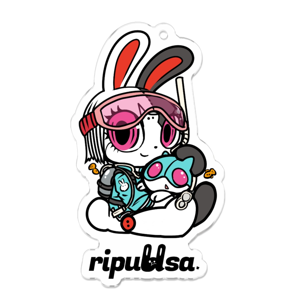 りぷうさアクキー76