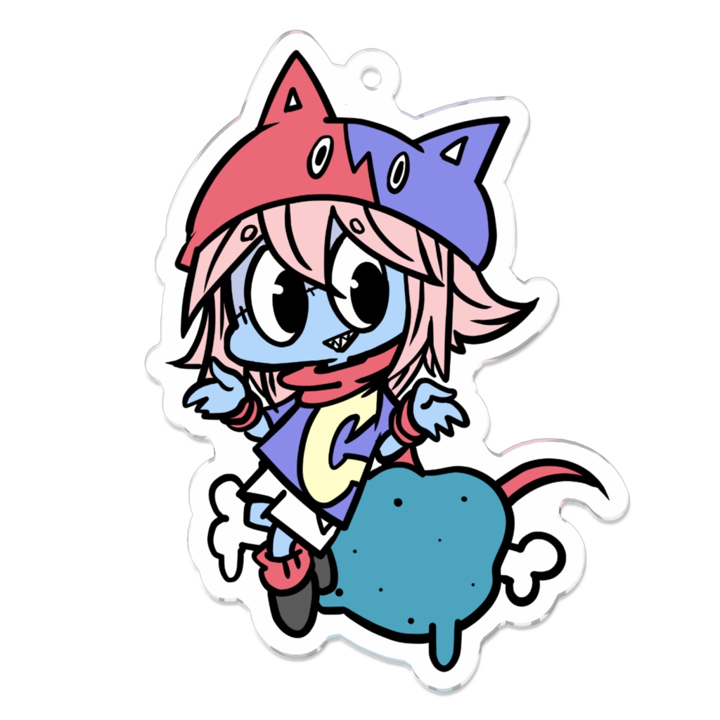 アクリルキーホルダー シュリケンゾンビ グルちゃん