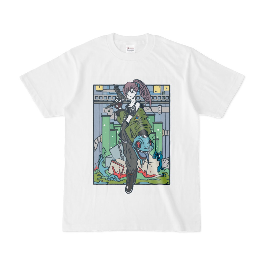 ゾンビ駆逐(怒り)Tシャツ