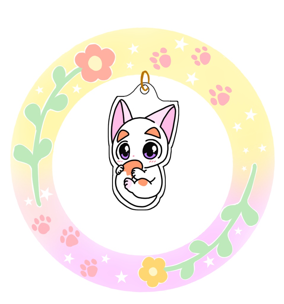 *こたつぶらぶら☆アクリルキーホルダー